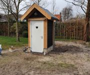Bouw tuinhuis met outhouse - aannemer UNI TIMMERWERKEN uit Schagen